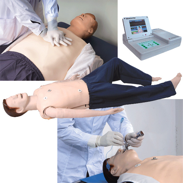 GD/ALS750+高級多功能急救訓(xùn)練模擬人（CPR，氣管插管，除顫起搏四合一功能）