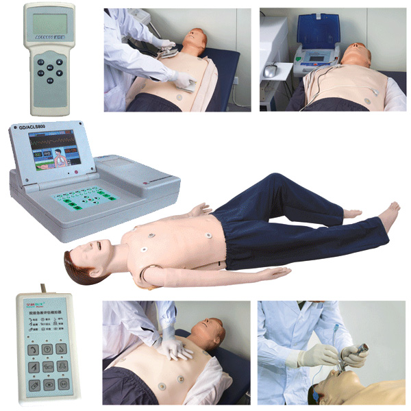 GD/ACLS800高級多功能成人綜合急救訓(xùn)練模擬人（ACLS高級生命支持、嵌入式系統(tǒng)）
