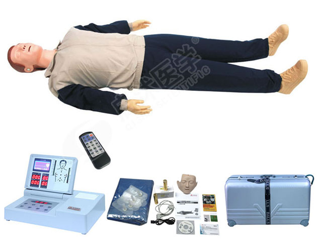 帶RF遙控器控制的心肺復蘇模擬人