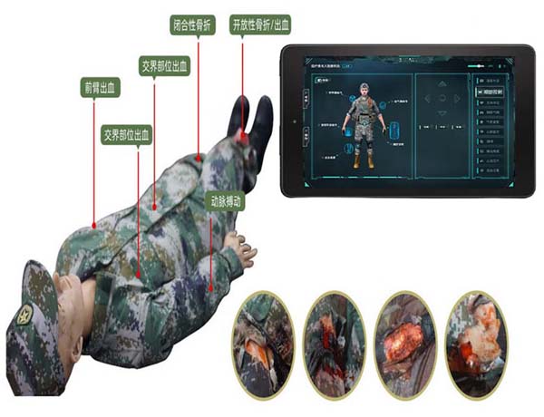 衛(wèi)勤戰(zhàn)場急救創(chuàng)傷護理模型